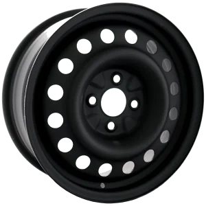 Envy Wheels – NX4 STEEL WHEEL – Black – 15″x6″ 45mm – All weather Wheels – NX42547